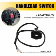 Universal Motorcycle Switch Horn Handlebar Mount Push Button Momentary Start EOA