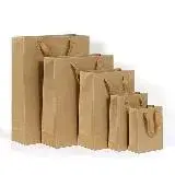 在飛比找遠傳friDay購物優惠-【PS Mall】豎版 紙袋 手提袋 包裝袋 加厚牛皮紙袋2