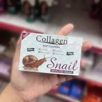 在飛比找蝦皮購物優惠-Collagen Snail Beauty Soap 蝸牛膠