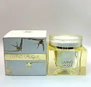 LALIQUE 200ML LUXURIOUS PERFUMED BODY CREAM VINTAGE! BOX DAMAGED FREE SHIPPING