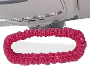 Auto Rearview Glass Accessories - Crystal Rhinestone Rearview Glass Cover | Automotive Interior Decorations, Women Rearview Glass Trim