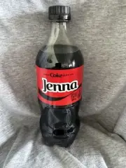 Share a Coke with Jenna 2025 Personalized Gift Coca~Cola Bottle 20oz Zero