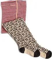 [Jefferies Socks] Little Girls' Leopard Tights