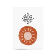 Modern Abstract Shape Minimal Retro Wall Art #8