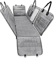 Benepaw-Dog Car Seat Cover, Waterproof Mesh Window Pet Vehicle Hammock, Scratchproof, Nonslip Puppy Backseat Cover for Trucks SU