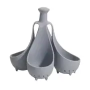 Boiled Egg Holder Silicone Handle Egg Cooker Silicone Egg Steamer Tray with2236