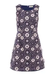 Alannah Hill Princess Champagne Navy dress size 12 RRP:$429