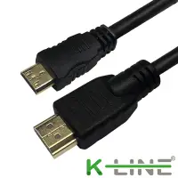 在飛比找Yahoo奇摩購物中心優惠-K-Line Mini HDMI to HDMI 1.4版 