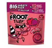 FROOT Thief Natural Fruit Rolls Snacks 20Ct 1.06 Lbs Healthy Gummies Vegan Snack