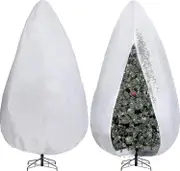 Wwxx 9 X 4ft Upright Christmas Tree Storage Bag - Adjustable Christmas Tree Storage Covers - Non-woven X.d XH 9FT x 4FT