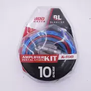 Blauline 10 Gauge 800Watts Amplifier Installation Kit
