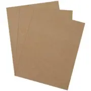 8 1/2 x 11" Heavy-Duty Chipboard Pads, Brown 750 Pads