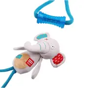 Gigwi Plush Elephant Squeaker with Johny Stick