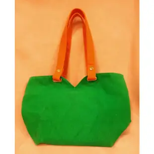 特賣出清的💔PAUL FRANK大嘴猴 綠色購物袋(大) 側背包 側肩背包 大方包 手提包 包包正品9成9新