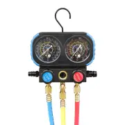 6.97" Portable Refrigeration Digital Manifold Gauge AC Pressure Gauge Set Tool