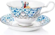 English Ladies Snow White - Wedding Cup And Saucer