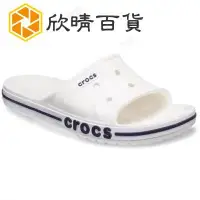 在飛比找Yahoo!奇摩拍賣優惠-35~45碼 Crocs男女拖鞋 卡駱馳貝雅卡駱班一字拖時尚