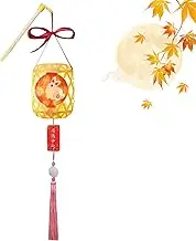 Indoor Lanterns Decorative | Hollow Battery Powered Lanterns Outdoor Hand Lantern,Multipurpose Mid Autumn Festival Lantern Handcraft Lantern for Indoor Outdoor