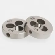 10pcs Standard&Fine Thread Metric Round Die M1 M2 M3 M3.5 M4 M4.5 M5 M6 M7 M8 M9