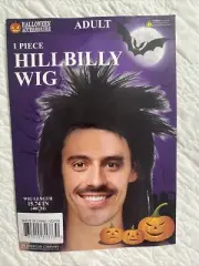 Adult Hillbilly Spiky Mullet Wig Punk Rock Heavy Metal Costume, 15.74 inches
