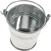 Doll House Tin Bucket Miniatures Mop and Bucket Buckets with Handles Camping Sink Large Washing up Bowl Ice Dollhouse Washing up Bowl Square Basin Container Bucket with Lid Iron