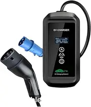 32A Type2 Portable EV Charger 7.2KW IEC-62196-2 Electric Vehicle Charging Cable 1 Phase