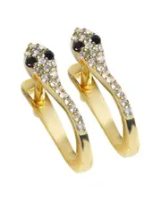 Tiramisu 14K Over Silver 0.39 ct. tw. Gemstone Earrings