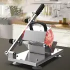 Effortlessly Slice Meat and Vegetables with Stainless Steel Manual Meat Slicer