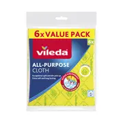 Vileda All Purpose Cloth | 6 pack