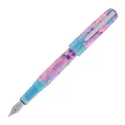 Benu Talisman Fountain Pen in Sakura Cherry Blossoms - Broad Point - NEW in Box