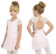 New CAPEZIO TC0011C Girls Size TOTS or MED Pull-on wrap Chiffon dance skirt