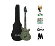 Haze-7FF MGS Fanned Frets 7-String Electric Guitar