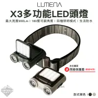 在飛比找蝦皮商城精選優惠-頭燈 【逐露天下】 LUMENA N9 X3多功能LED頭燈