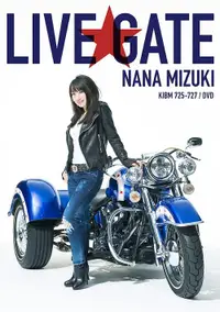 在飛比找誠品線上優惠-NANA MIZUKI LIVE GATE (3DVD)