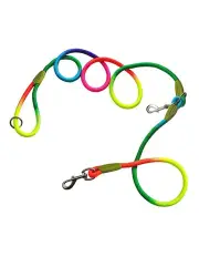 [SOGA] Multifunction Hands-Free Rope 220cm in Rainbow
