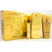 Paco rabanne 1 million gift set EDT 100 ml, shower gel 1 million 100 ml a miniature 1 million EDT 10 ml