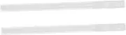 iplusmile 1Pair Biscuit Rolling Pin Guide Non Stick Measuring Rulers for Baking Dough Thickness for Cookies Pizza and Fondant