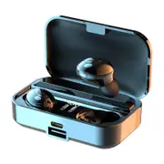 LB9 True Wireless Headphones TWS Earbuds Bluetooth5.0 with Microphone with Charging Box - Black
