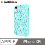 SWITCHEASY FLEUR IPHONE XR 3D花朵吸震防摔保護殼-薄荷綠