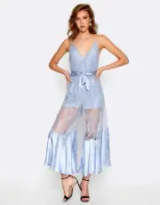Alice McCall Pebble Blue Give It Up Jumpsuit NWT (Size XS)