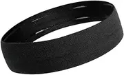 Tadill Running Headband Elastic Hair Band Non Slip Accessories Lightweight Hairband Sweatband for Cycling Fitness Yoga Workout Gym, Black