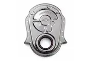 Proform Stamped Steel Timing Cover Chrome with Bowtie Logo Big Block Chev