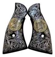 Cachas Smith & Wesson 38 Special Model 10 78ym Luxury Versace Grip MADE MEXICO