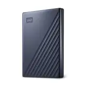 WD 2TB My Passport Ultra Blue Portable External Hard Drive HDD, USB-C and USB 3.