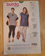 T-Shirt Top Burda Style Super Easy SEWING PATTERN 6445 Sizes 20-34 UNCUT