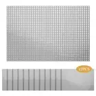 12 Pieces 11.8"x17.7" Mirror Glitter Silver Placemats, Place Mats for Dining ...