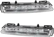 SILILAN 2Pcs Fit for A B Class W246 2049069100 2049069200 Car Light Day Running Light Front Fog Lights Warning Lights Assembly