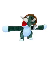 Wild Republic Huggers Triceratops Dinosaur Soft Plush Dino Slap Bracelet