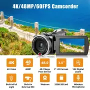 HDV900 Pro 4K/48MP/60FPS 18X Digital Zoom Camcorder F2.0 FOV60 HDV Camera ot34