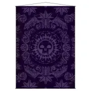 MAGIC THE GATHERING WALL SCROLL: Mana 7 Swamp (19251)